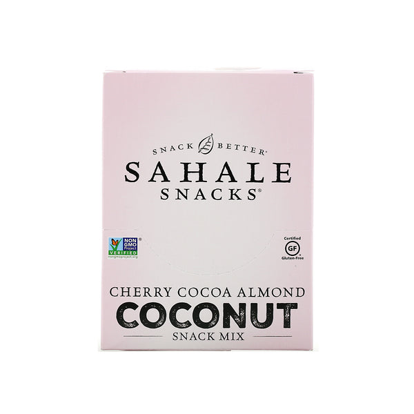 Sahale Snacks, Snack Mix, Cherry Cocoa Almond Coconut, 7 Packs, 1.5 oz (42.5 g) Each - The Supplement Shop