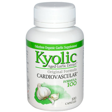 Kyolic, Aged Garlic Extract, Cardiovascular, Formula, 100 Capsules