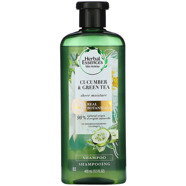 Herbal Essences, Sheer Moisture Shampoo, Cucumber & Green Tea, 13.5 fl oz (400 ml) - The Supplement Shop