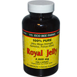 Y.S. Eco Bee Farms, Royal Jelly, 100% Pure, 2,000 mg, 75 Capsules - The Supplement Shop