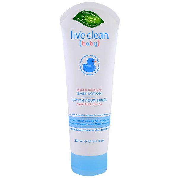 Live Clean, Baby, Gentle Moisture, Baby Lotion, 7.7 fl oz. (227 ml) - The Supplement Shop