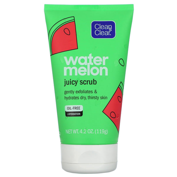 Clean & Clear, Watermelon Juicy Scrub, 4.2 oz (119 g) - The Supplement Shop