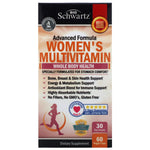 BioSchwartz, Advanced Formula Women's Multivitamin, 60 Veggie Caps - The Supplement Shop