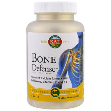 KAL, Bone Defense, 90 Vegetarian Capsules
