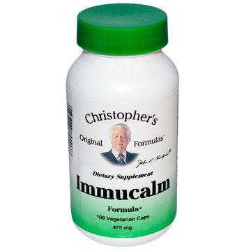 Christopher's Original Formulas, Immucalm Formula, 475 mg, 100 Vegetarian Caps