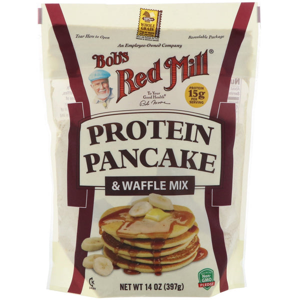 Bob's Red Mill, Protein Pancake & Waffle Mix, 14 oz (397 g) - The Supplement Shop
