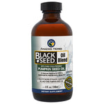 Amazing Herbs, Black Seed Oil Blend with Pure Cold-Pressed Pumpkin Seed Oil, 8 fl oz (240 ml) - The Supplement Shop