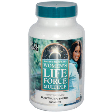 Source Naturals, Women's Life Force Multiple, 90 Tablets
