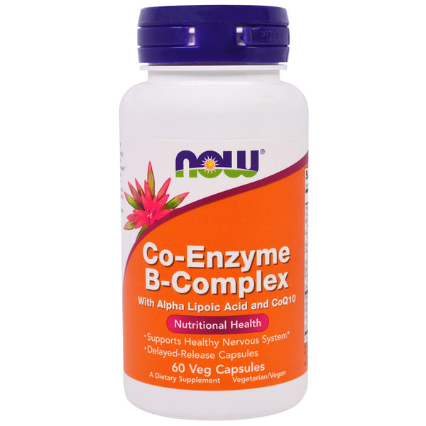 Now Foods, Co-Enzyme B-Complex, 60 Veg Capsules