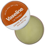 Vaseline, Lip Therapy, Cocoa Butter, 0.6 oz (17 g) - The Supplement Shop