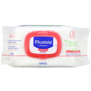 Mustela, Baby, Soothing Cleansing Wipes, 70 Wipes