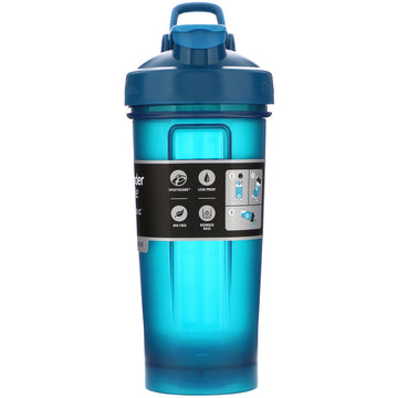 Blender Bottle, Classic With Loop, Ocean Blue, 28 oz (828 ml)