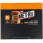 MET-Rx, Big 100, Meal Replacement Bar, Vanilla Caramel Churro, 9 bars, 3.52 oz (100 g) Each - The Supplement Shop