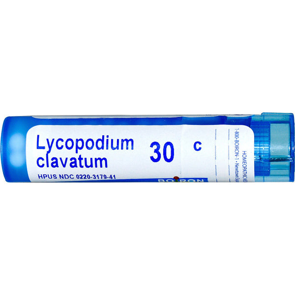 Boiron, Single Remedies, Lycopodium Clavatum, 30C, Approx 80 Pellets - The Supplement Shop