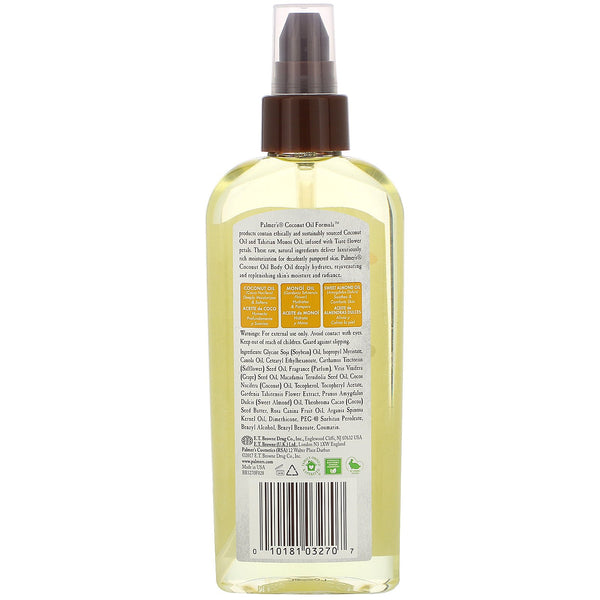 Palmer's, Coconut Oil Formula, Body Oil, 5.1 fl oz (150 ml) - The Supplement Shop