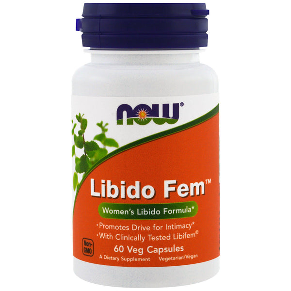 Now Foods, Libido Fem, 60 Veggie Caps - The Supplement Shop