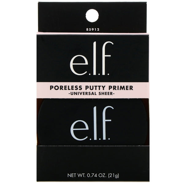 E.L.F., Poreless Putty Primer, Universal Sheer, 0.74 oz (21 g) - The Supplement Shop