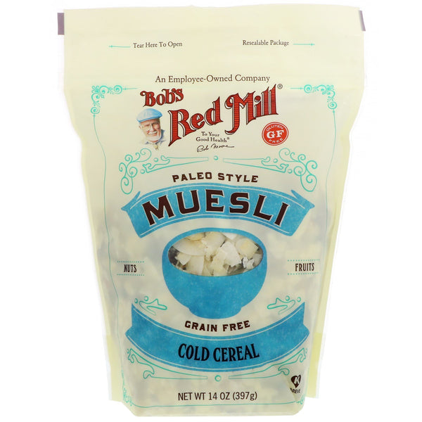 Bob's Red Mill, Muesli, Paleo Style, Gluten Free, 14 oz (397 g) - The Supplement Shop