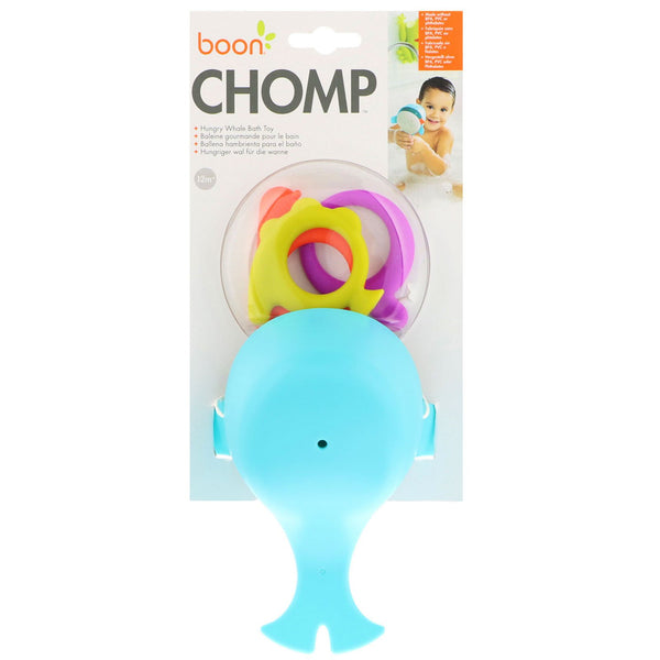 Boon, Chomp, Hungry Whale Bath Toy, 12+ Months - The Supplement Shop