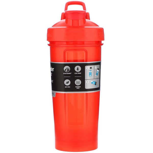Blender Bottle, Classic With Loop, Red, 28 oz (828 ml) - The Supplement Shop