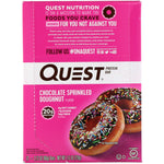Quest Nutrition, Protein Bar, Chocolate Sprinkled Doughnut, 12 Bars, 2.12 oz (60 g) Each - The Supplement Shop