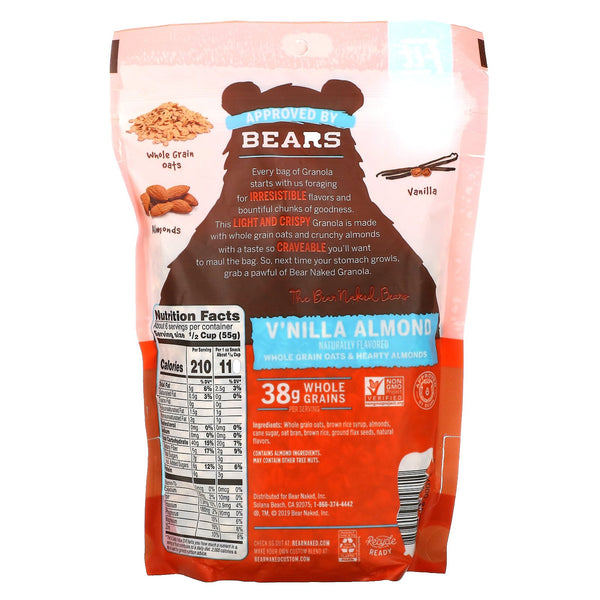 Bear Naked, Granola, V'nilla Almond, 12 oz (340 g) - The Supplement Shop