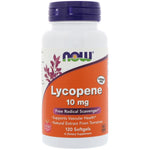 Now Foods, Lycopene, 10 mg, 120 Softgels - The Supplement Shop