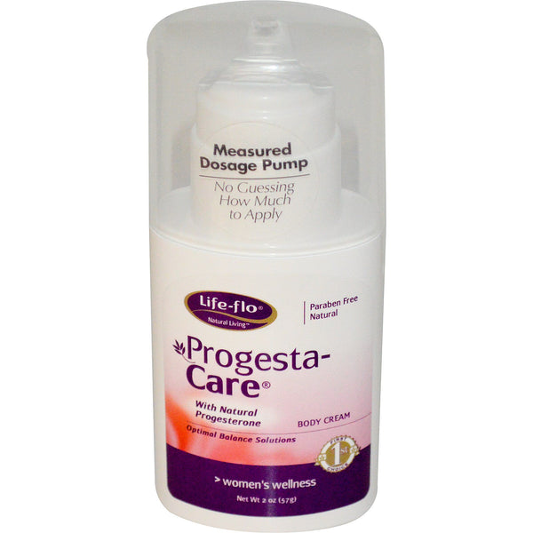 Life-flo, Progesta-Care, Body Cream, 2 oz (57 g) - The Supplement Shop