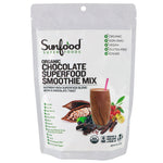 Sunfood, Organic Chocolate Superfood Smoothie Mix, 8 oz (227 g) - The Supplement Shop