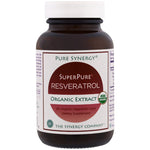The Synergy Company, Pure Synergy, Organic Super Pure Resveratrol Organic Extract, 60 Organic Veggie Caps - The Supplement Shop