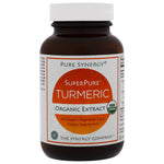 The Synergy Company, Organic SuperPure Turmeric Extract, 60 Organic Vegetarian Caps - The Supplement Shop