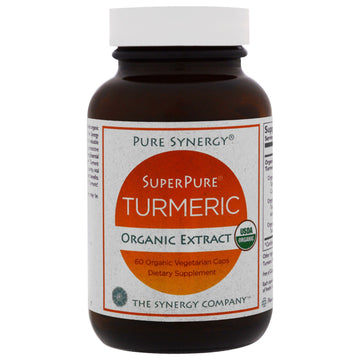 The Synergy Company, Organic SuperPure Turmeric Extract, 60 Organic Vegetarian Caps
