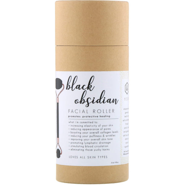 Honey Belle, Black Obsidian Facial Roller, 1 Roller - The Supplement Shop