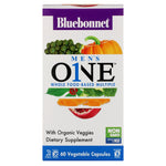 Bluebonnet Nutrition, Men's ONE, Whole Food-Based Multiple, 60 Vegetable Capsules - The Supplement Shop
