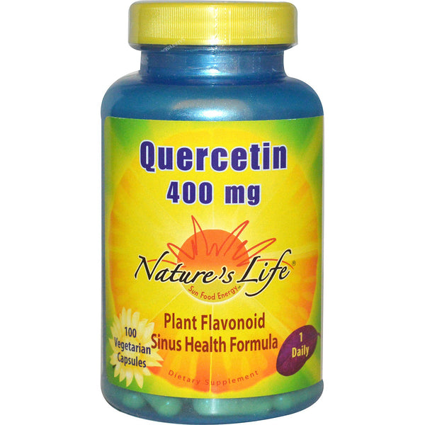 Nature's Life, Quercetin, 400 mg, 100 Veggie Caps - The Supplement Shop