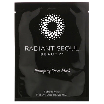 Radiant Seoul, Plumping Sheet Mask, 1 Sheet Mask, 0.85 oz (25 ml)