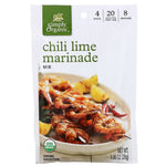 Simply Organic, Chili Lime Marinade Mix, 12 Packets, 1.00 oz (28 g) Each - The Supplement Shop