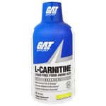 GAT, L-Carnitine, Amino Acid, Free Form, Green Apple, 16 oz (473 ml) - The Supplement Shop