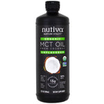 Nutiva, Organic MCT Oil From Coconut, Unflavored, 32 fl oz (946 ml) - The Supplement Shop