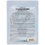 Lapcos, Foot Mask, Peppermint, 1 Pair, 0.60 fl oz (18 ml) - The Supplement Shop