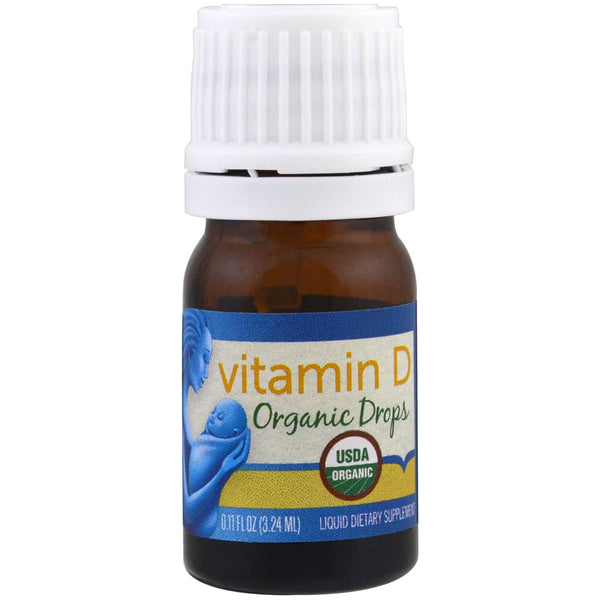 Mommy's Bliss, Vitamin D, Organic Drops, Newborn +, 0.11 fl oz (3.24 ml) - The Supplement Shop