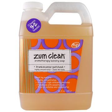 Indigo Wild, Zum Clean, Aromatherapy Laundry Soap, Frankincense & Patchouli, 32 fl oz