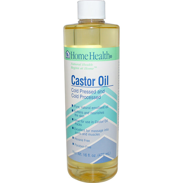 Home Health, Castor Oil, 16 fl oz (473 ml) - The Supplement Shop
