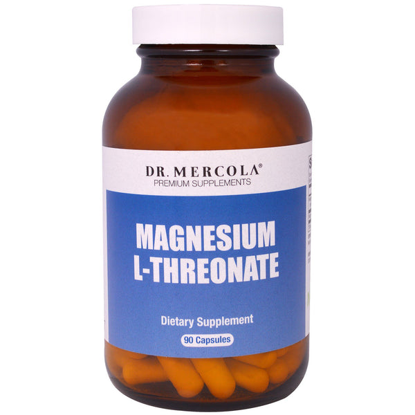 Dr. Mercola, Magnesium L-Threonate, 90 Capsules - The Supplement Shop
