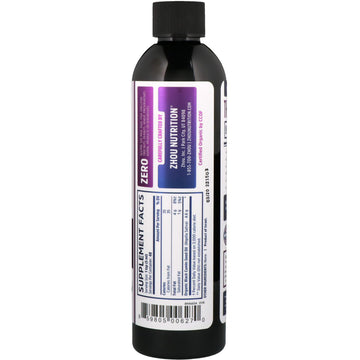 Zhou Nutrition, Organic, 100% Pure Virgin Black Seed Oil, Cold Pressed, 8 fl oz (240 ml)