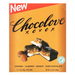 Chocolove, Caramel, Almond & Nougat in Dark Chocolate, 12 Bars, 1.4 oz (40 g) Each - The Supplement Shop