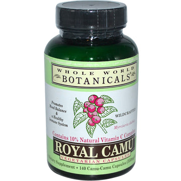 Whole World Botanicals, Royal Camu, 350 mg, 140 Vegetarian Capsules