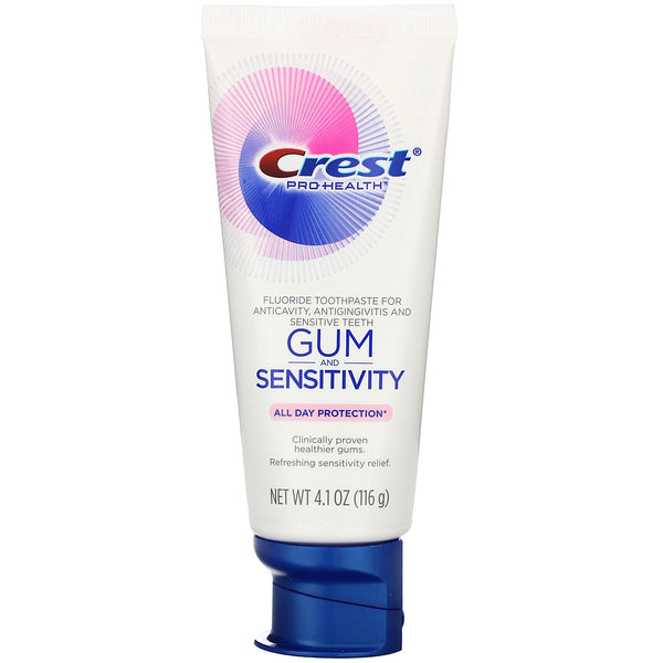 Crest, Pro Health, Gum & Sensitivity, Fluoride Toothpaste, Soft Mint, 4.1 oz (116 g) - The Supplement Shop