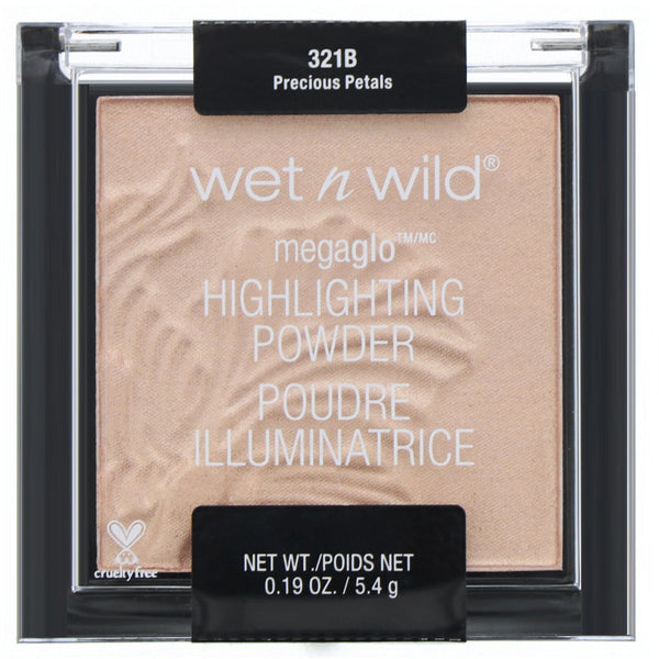 Wet n Wild, MegaGlo Highlighting Powder, Precious Petals, 0.19 oz (5.4 g) - The Supplement Shop