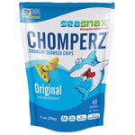 SeaSnax, Chomperz, Crunchy Seaweed Chips, Original, 1 oz (30 g) - The Supplement Shop